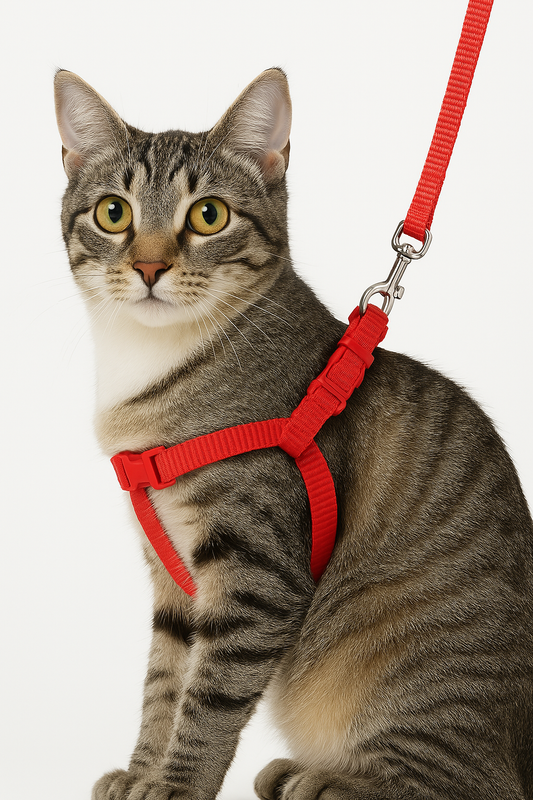 Kedi Bez Gezdirme Kayışı